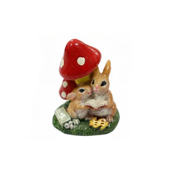 Ornamen Kelinci Resin