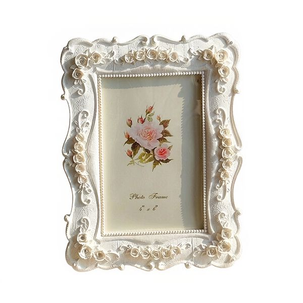 White Resin Photo Frame